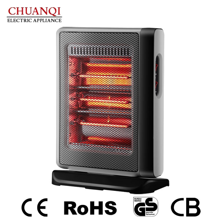 Oscillating Function ပါရှိသော 1200W 3 Red Tubes အပူပေးစက်