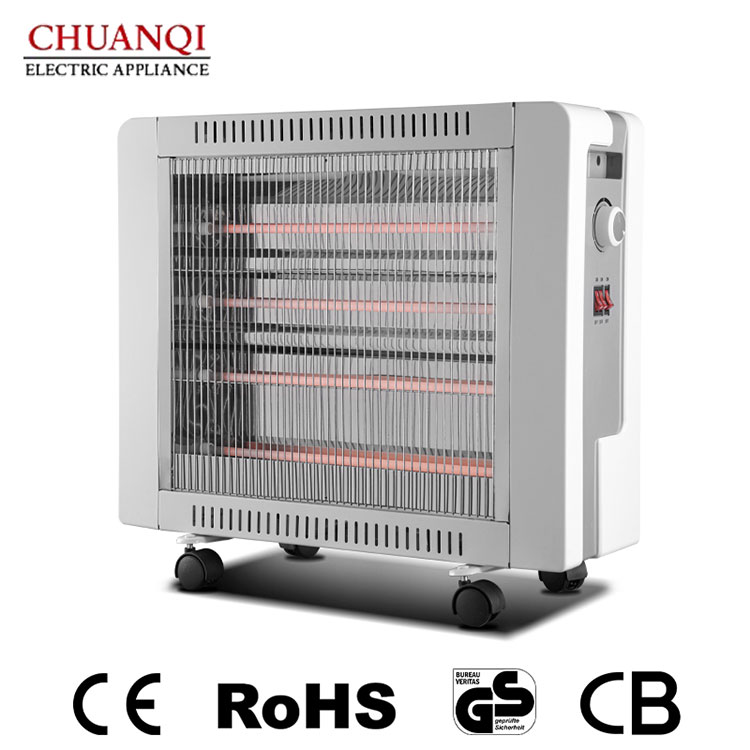 Castor ပါသော 2400W 5 Tubes Quartz အပူပေးစက်သည် အဘယ်ကြောင့် ခေတ်မီအိမ်များအတွက် အကောင်းဆုံးအပူပေးချက်ဖြစ်သနည်း။